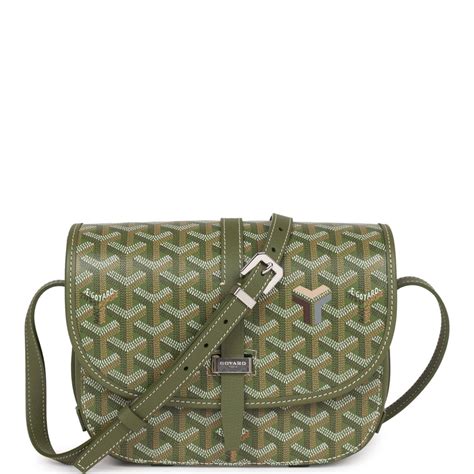 Goyard Belvedere PM Bag Khaki Goyardine 